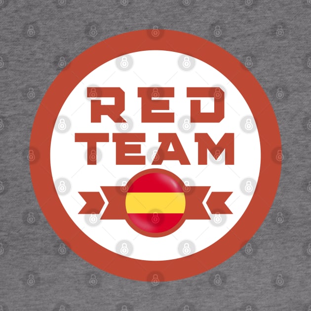 Cybersecurity Red Team Spain Gamification Badge CTF by FSEstyle